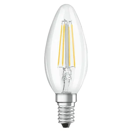 Osram Star LED-Lampe Kerzeform E14 klar