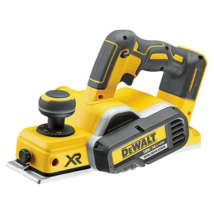 Dewalt XR Akku-Handhobel DCP580NT18 V, Ohne Akku, Hobelbreite: 82 mm Left Side View