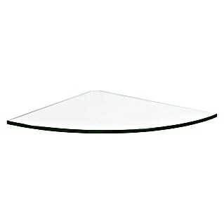 Dolle Glasboden Corner (L x B x S: 30 x 30 x 0,8 cm, Klar)