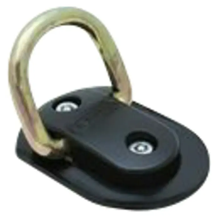 Abus Boden-Einschraubanker - B x H: 98 x 135 mm, Wand- und Bodenmontage - Dieser Artikel zeigt einen D-Ring-Zurranker. Er besteht aus Metall und Kunststoff und hat eine robuste Konstruktion für sichere Befestigungen.