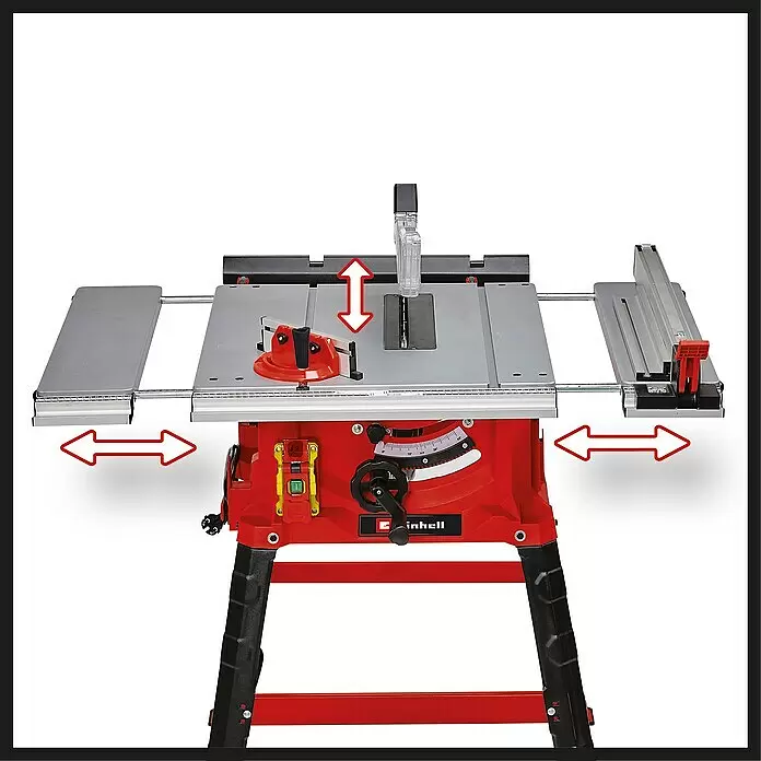 Einhell Tischkreissäge TC-TS 2225 U2.200 W, Durchmesser Sägeblatt: 254 mm, Schnitttiefe bei 90 °: 80 mm Use Shot