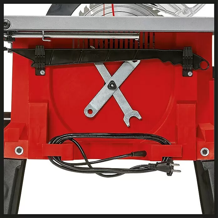 Einhell Tischkreissäge TC-TS 2225 U - 2.200 W, Durchmesser Sägeblatt: 254 mm, Schnitttiefe bei 90 °: 80 mm - Detailaufnahme