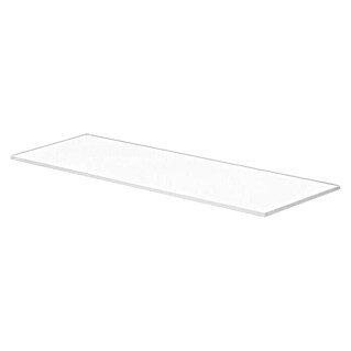 Dolle Glasboden Square (L x B x S: 60 x 20 x 0,8 cm, Weiß)