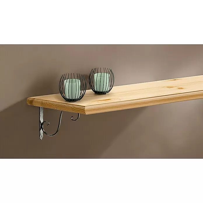 Dolle Stegkonsole Ornament - L x H: 155 x 115 mm, Schwarz - Stimmungsaufnahme