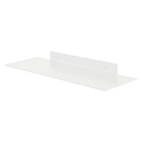 Dolle Mensole Per Parete VETTORE Bianco 300 Mm - Portata 55 Kg - Ripiano Regolabile