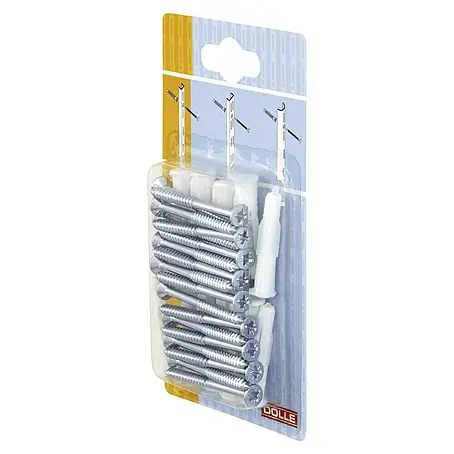 Regalux  Set de tornillos y tacos WallFix