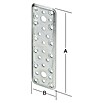 Vormann Flachverbinder (L x B: 160 x 50 mm, Grau) | BAUHAUS