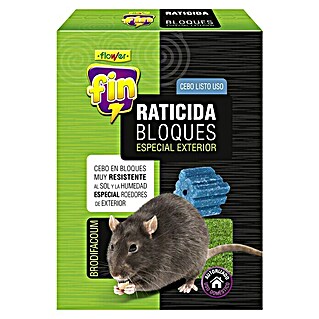 Flower Cebo para ratas y ratones bloques (Masa neta: 200 g)