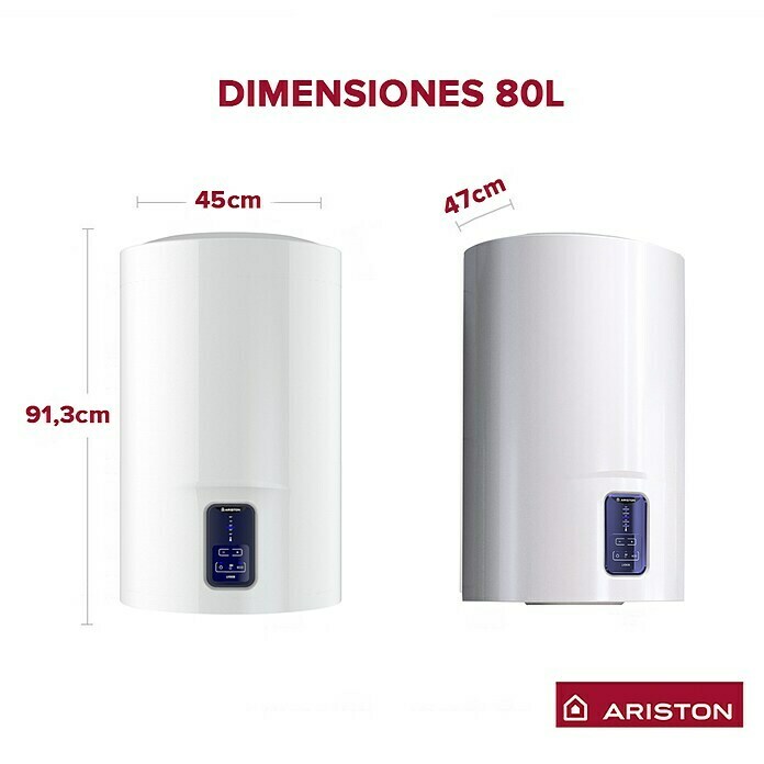 Ariston Termo eléctrico Lydos Eco Blu 100 (95 l, 1.500 W)