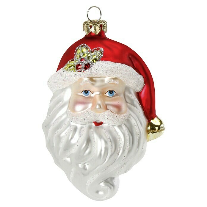 Christbaumschmuck (Rot, Glas)