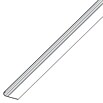 Kantenschutz (L x B x H: 1.000 x 25 x 5,8 mm, Aluminium, Chrom-Optik)