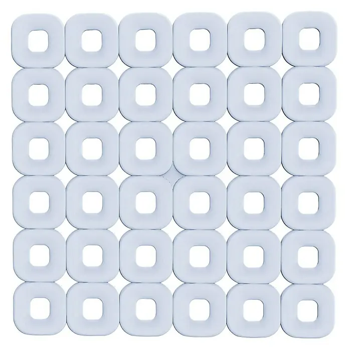 Diaqua Antirutschmatte Paco - 53 x 53 cm, PVC, Transparent - Nahaufnahme von Tic Tac Kaugummis.