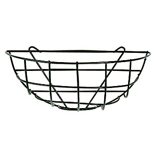 Plantenhanger Hanging basket (Ø x h: 35 cm x 17 mm, Eiken/Bruin)