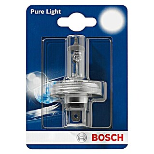 Bosch Halogen-Scheinwerferlampe Pure Light (H4, 60/55 W, 12 V, 1 Stk.)