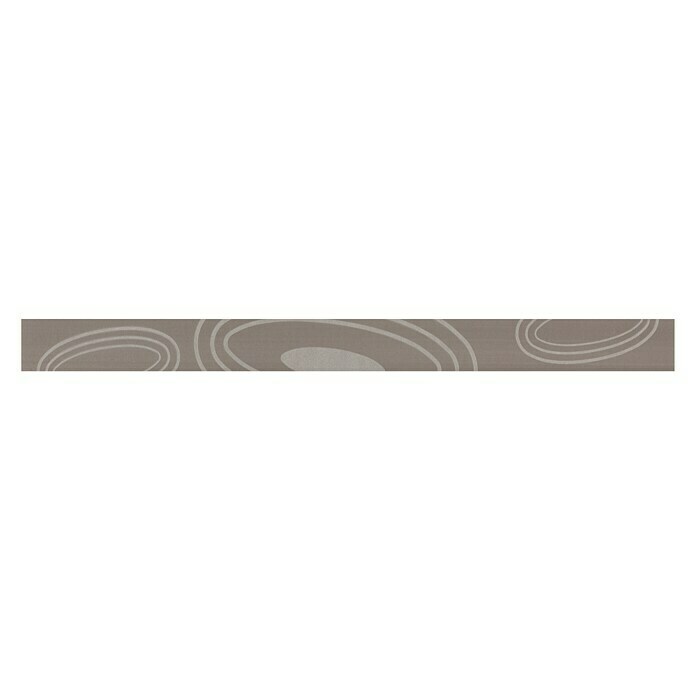 Fliesenbordüre Genf (5 x 60 cm, Braun, Glasiert)