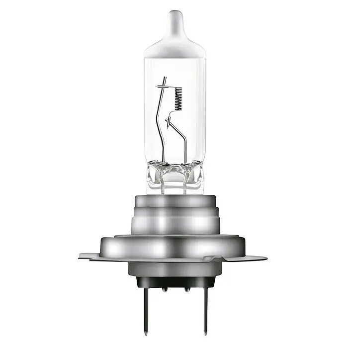 Osram Hauptscheinwerfer-Lampen Durostar - H7, 1 Stk. - H7 Halogenlampe für Autoscheinwerfer. Erzeugt helles Licht für bessere Sichtbarkeit im Straßenverkehr.