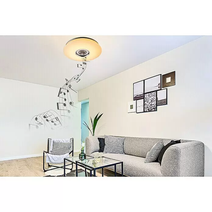 Tween Light LED-Deckenleuchte rund - 24 W, Weiß, RGBW - Stimmungsaufnahme