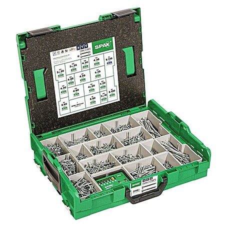 Spax Schrauben-Set L-Boxx (2 447 -tlg.)