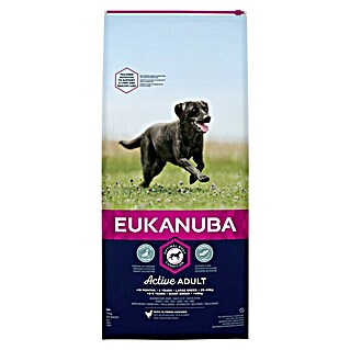 Eukanuba Droogvoer voor honden Adult Large Breed Kip (18 maanden - 6 jaar, 12 kg)