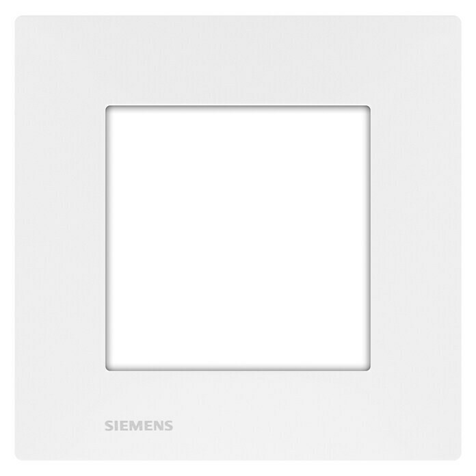 Siemens Afdekraam 1-voudig (Wit, 1 standen, Kunststof)