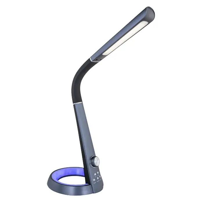 Globo LED-Tischleuchte Mitti - 8 W, L x B x H: 34,3 x 18,3 x 64 cm, Schwarz, Kaltweiß - Elegante LED-Schreibtischlampe mit einstellbarem Licht und modernem Design. Ideal für Büro und Zuhause.