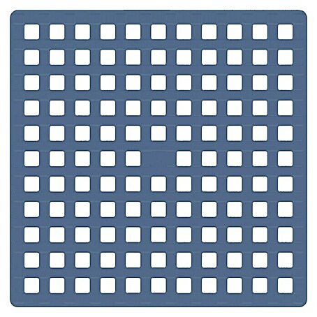 Diaqua Duscheinlage Square (L x B: 53 x 53 cm, PVC, Indigo)