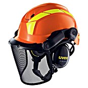 Uvex Forst-Schutzhelm (Verstellbar: 52 cm - 61 cm, Orange) | BAUHAUS