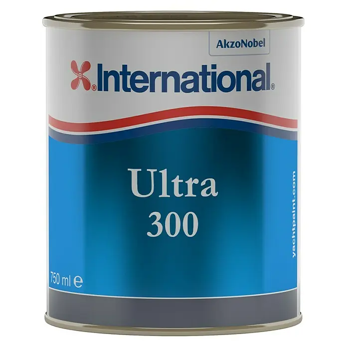 International Hartantifouling Ultra 300 - Blau, 750 ml - Dose International Ultra 300 Antifouling-Bootsfarbe, hochwirksamer Schutz vor Bewuchs für Bootsrümpfe, lange Lebensdauer.