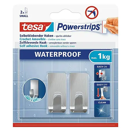 Tesa Powerstrips Wandhaken Zoom Small