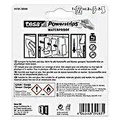 tesa Powerstrips Waterproof Doppelhaken (1 Stk., Metall/Kunststoff)