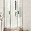GEO Made for You Runddusche (90 x 90 x 195 cm, Verchromt)