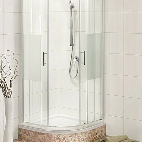 GEO Made for You Runddusche (90 x 90 x 195 cm, Verchromt, Chrom)