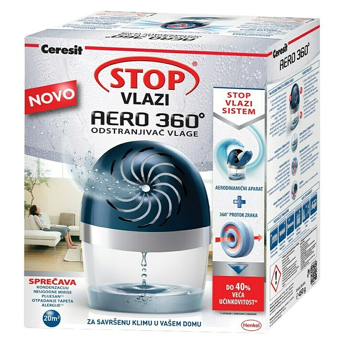 Ceresit Razvlaževalec zraka Aero 360  (450 g) | 5924 - Luftentfeuchter | HADI - Renovierungprodukte | HAD - Farben | HA - Farben | H - Innendeko/Farben | BAUHAUS
