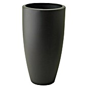 Elho Okrugla tegla za biljke Pure Soft High  (Vanjska dimenzija (ø x V): 39 x 70,1 cm, Antracit, Plastika) | BAUHAUS