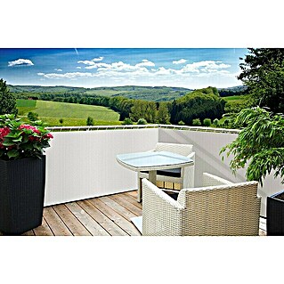 Windhager Zaštita od pogleda za balkon (Bijele boje, 5 x 0,9 m)
