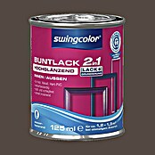 swingcolor Pisani lak  (Čokoladno rjava, 125 ml, Visoki sijaj) | 5961 - Acryl Hochglanzlacke farbig | HADL - Lacke | HAD - Farben | HA - Farben | H - Innendeko/Farben | BAUHAUS