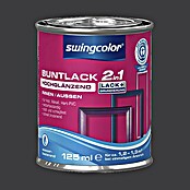swingcolor Pisani lak  (Črna, 125 ml, Visoki sijaj) | 5961 - Acryl Hochglanzlacke farbig | HADL - Lacke | HAD - Farben | HA - Farben | H - Innendeko/Farben | BAUHAUS