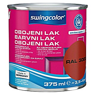 swingcolor Pisani lak (Barva: Rdeča, 375 ml)