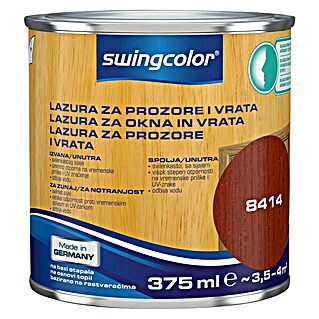 swingcolor Lazura za prozore i vrata (Mahagonij, 375 ml)