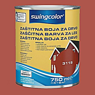 swingcolor Lak za drvo (Bordo crvena, 750 ml, Na bazi vode)