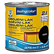 swingcolor Pisani lak  (Črna, 375 ml, Svileni mat) | 5962 - Acryl Seidenmattlacke farbig | HADL - Lacke | HAD - Farben | HA - Farben | H - Innendeko/Farben | BAUHAUS