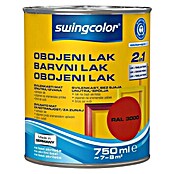 swingcolor Pisani lak  (Rdeča, 750 ml, Svileni mat) | 5962 - Acryl Seidenmattlacke farbig | HADL - Lacke | HAD - Farben | HA - Farben | H - Innendeko/Farben | BAUHAUS