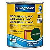 swingcolor Pisani lak  (Temno zelena, 750 ml, Svileni mat) | 5962 - Acryl Seidenmattlacke farbig | HADL - Lacke | HAD - Farben | HA - Farben | H - Innendeko/Farben | BAUHAUS