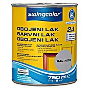 swingcolor Pisani lak  (Akrilni lak, Srebrno siva, 750 ml, Svileni mat) | 5962 - Acryl Seidenmattlacke farbig | HADL - Lacke | HAD - Farben | HA - Farben | H - Innendeko/Farben | BAUHAUS