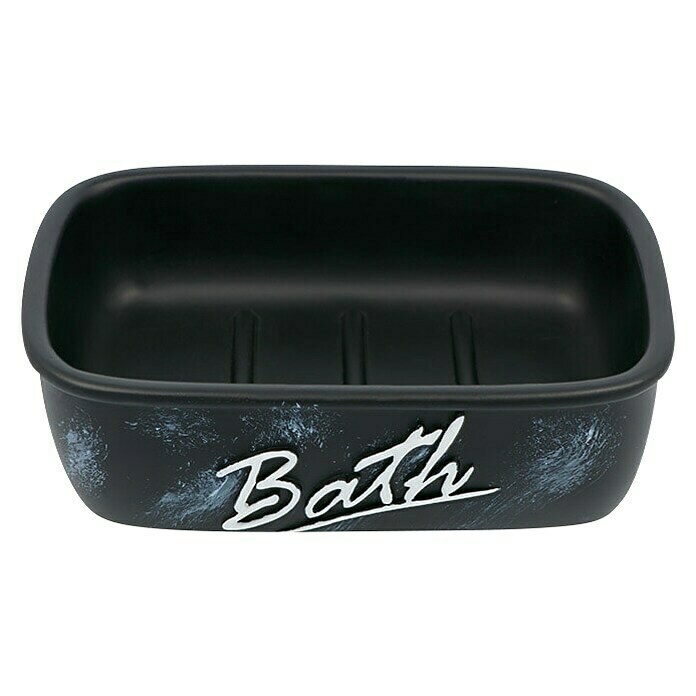 VENUS Porte-savon Bath noir/blanc