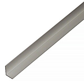 Kantoflex Perfil angular (L x An x Al: 2.000 x 9,5 x 7,5 mm, Espesor: 1,5 mm, Aluminio, Plateado)