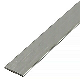 Alberts Barra plana (L x An: 2.000 x 25 mm, Aluminio, Anodizado)