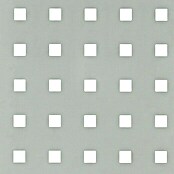 Quadratlochblech (L x B: 500 x 250 mm, Stärke: 0,8 mm, Aluminium, Eloxiert)