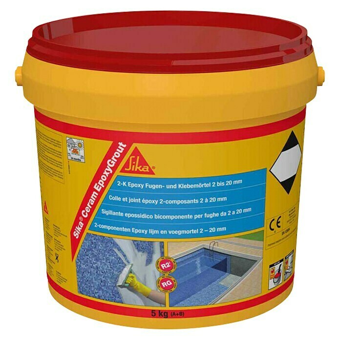 Sika Epoksidna pasta za fuge SikaCeram  (Neto težina: 5 kg) | BAUHAUS