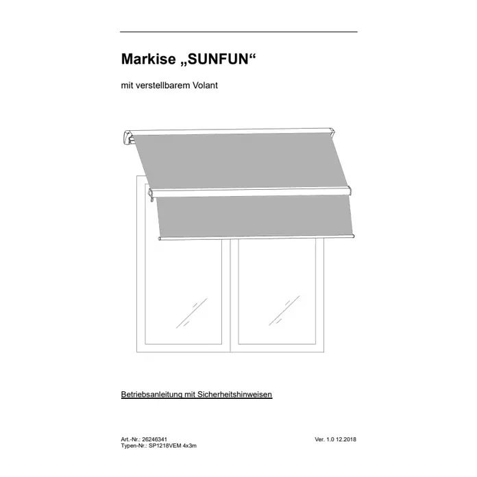 Markise Elektrisch gnstig kaufen | BAUHAUS